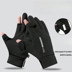 Winter Windproof Waterproof Touchscreen Warm Gloves - For Outdoor Sports Enthusiasts, Athletes And Winter Sports Participants - Suitable For Cycling, Fishing, Skiing