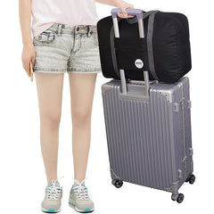 Foldable Ladies Carry on Luggage for Spirit Airlines Personal Item Bag 18x14x8 Travel Duffle Bag Under Seat