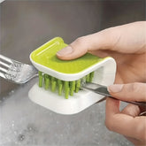 U-Shaped Double-Sided Brush for Cutlery & Tools