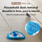Mini Mop Universal Triangle Lazy Mop Bathroom Kitchen Floor Wall Car Wash Mop