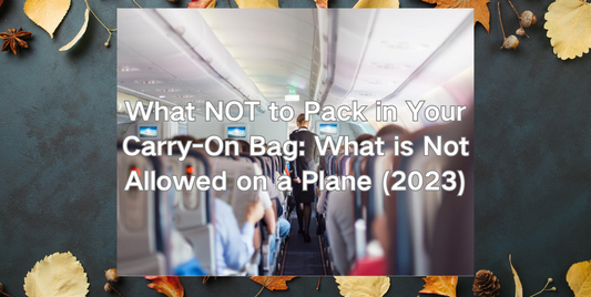 What NOT to Pack in Your Carry-On Bag: What is Not Allowed on a Plane (2023)