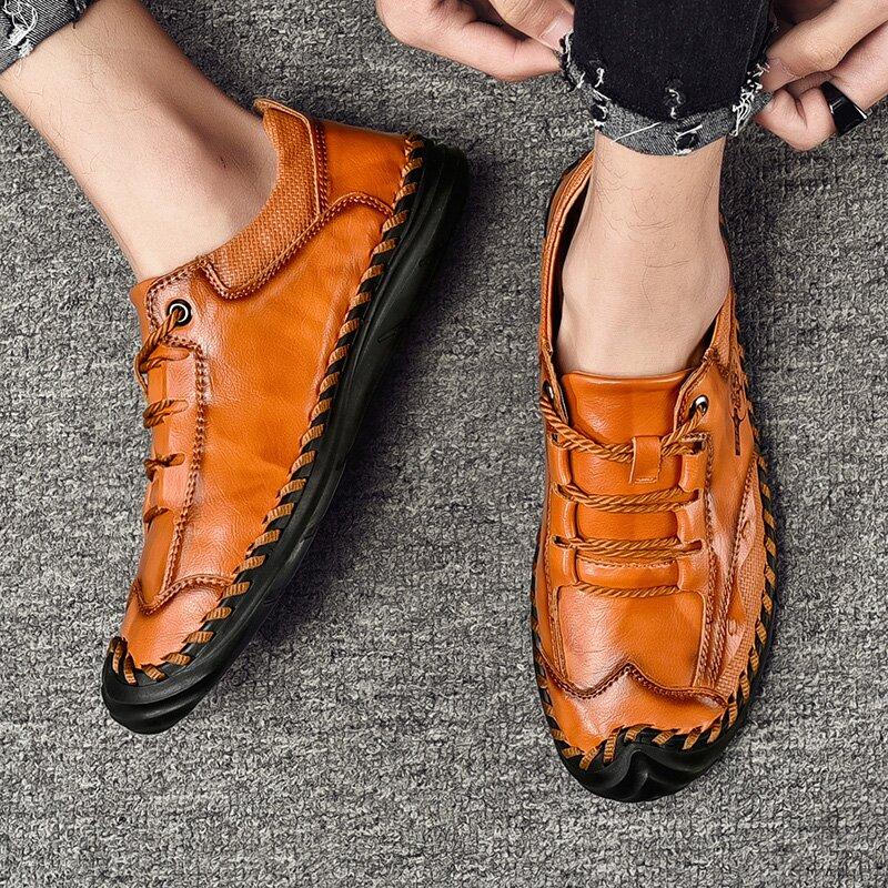 Men's business high quality handmade leather shoe