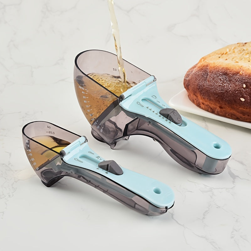Premium Polypropylene Adjustable Measuring Cups and Spoons