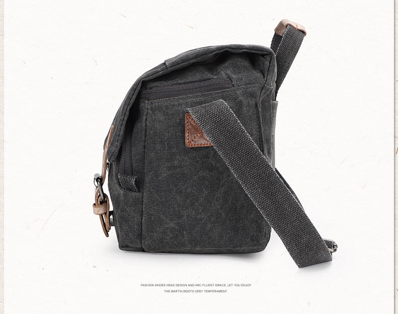 Waterproof Canvas Camera Bag for Men Women - DSLR Camera Backpack