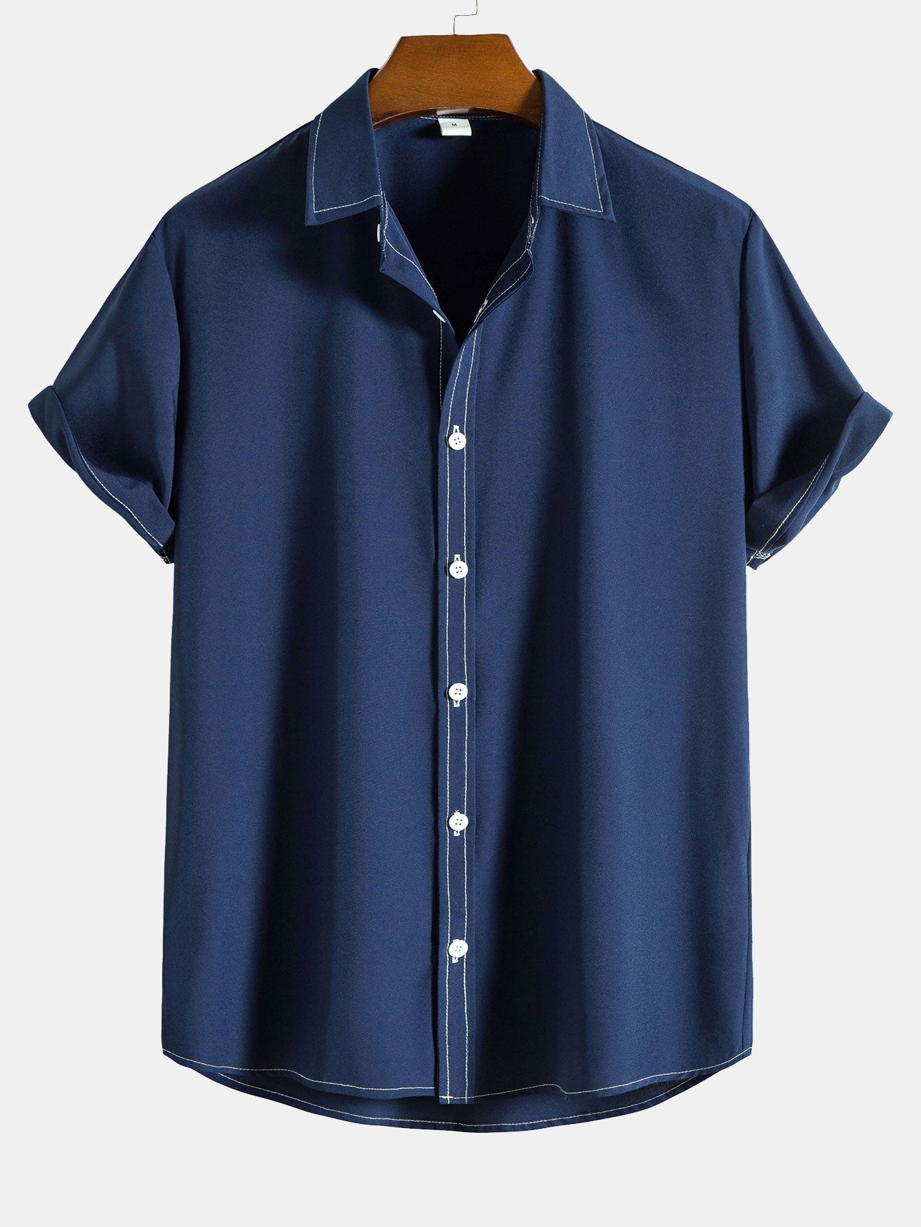 Man Regular Fit Button Up Shirt