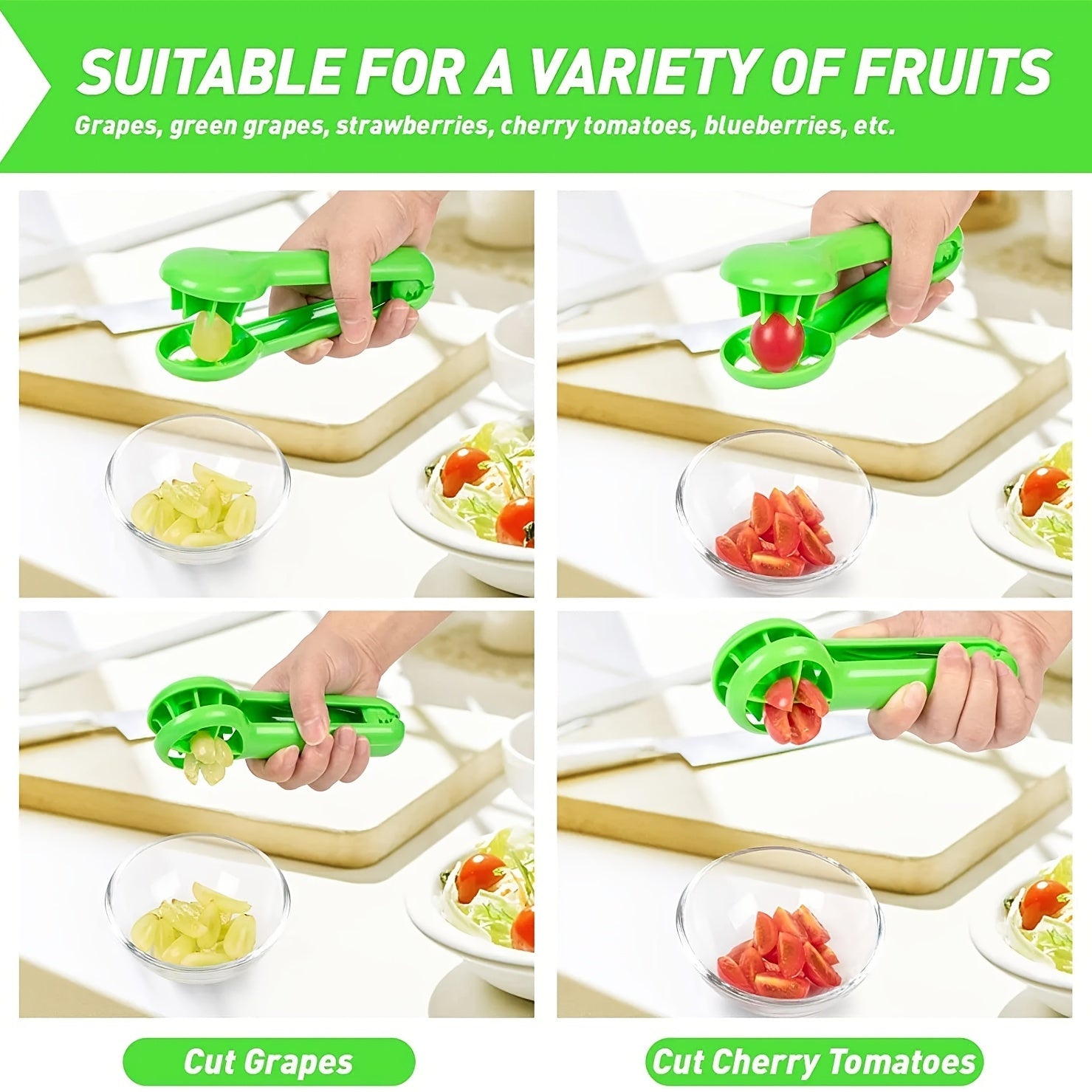 1pc Grape and Tomato Cutter