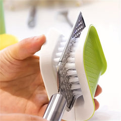 U-Shaped Double-Sided Brush for Cutlery & Tools