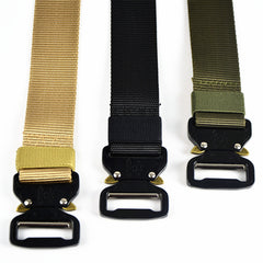 Tactical Belt Multi-function Outdoor Military Training Nylon Belt Military Fan Training Belt