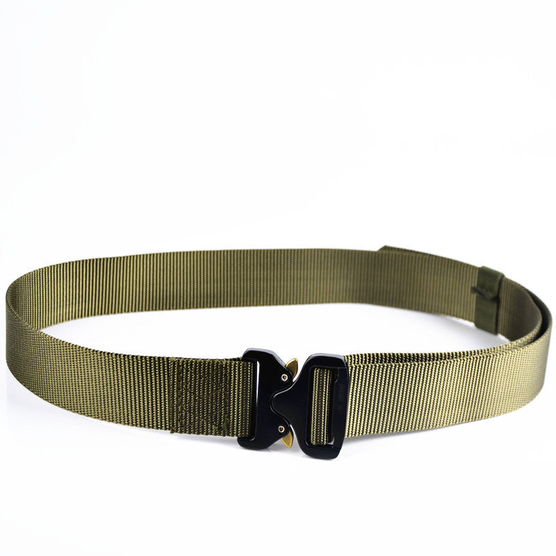 Tactical Belt Multi-function Outdoor Military Training Nylon Belt Military Fan Training Belt