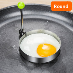 1/4pcs Stainless Steel Creative Egg Ring Molds