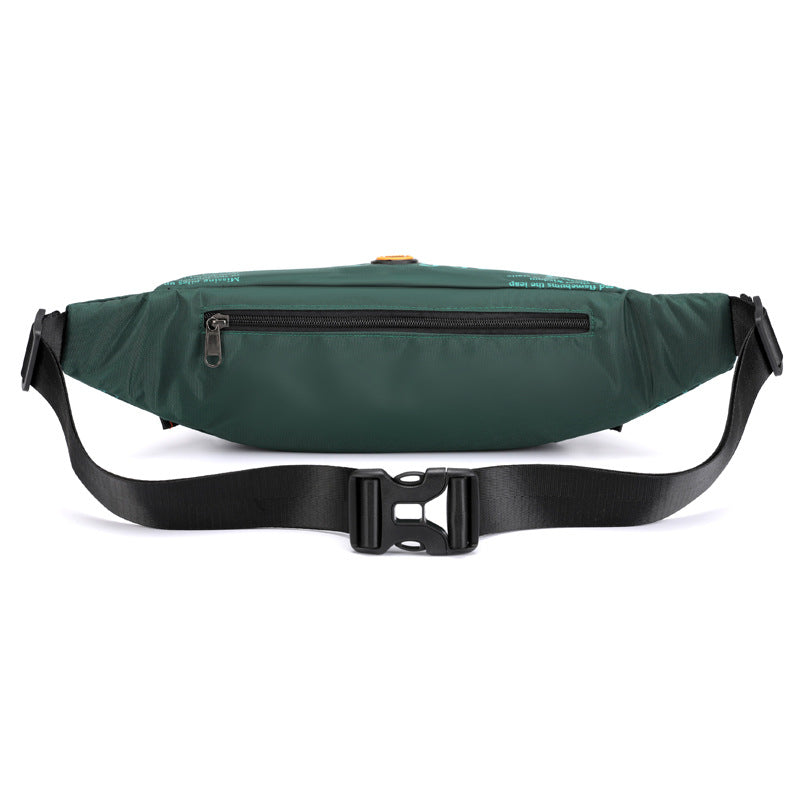 Outdoor Men's Waist Bag Street Trend Chest Bag Crossbody Bags Sports Running Waist Bag