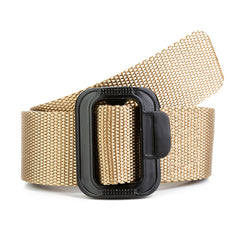 Men's Woven Nylon Smooth Buckle Belt Outdoor Tactical Training Belts