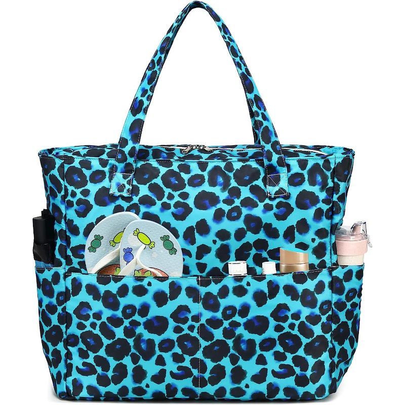 Waterproof Beach Tote Pool Bag Ladies Oversized Fitness Tote Bag