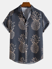 Pineapple Print Shirt