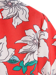 Tropical Print Resort Shirt