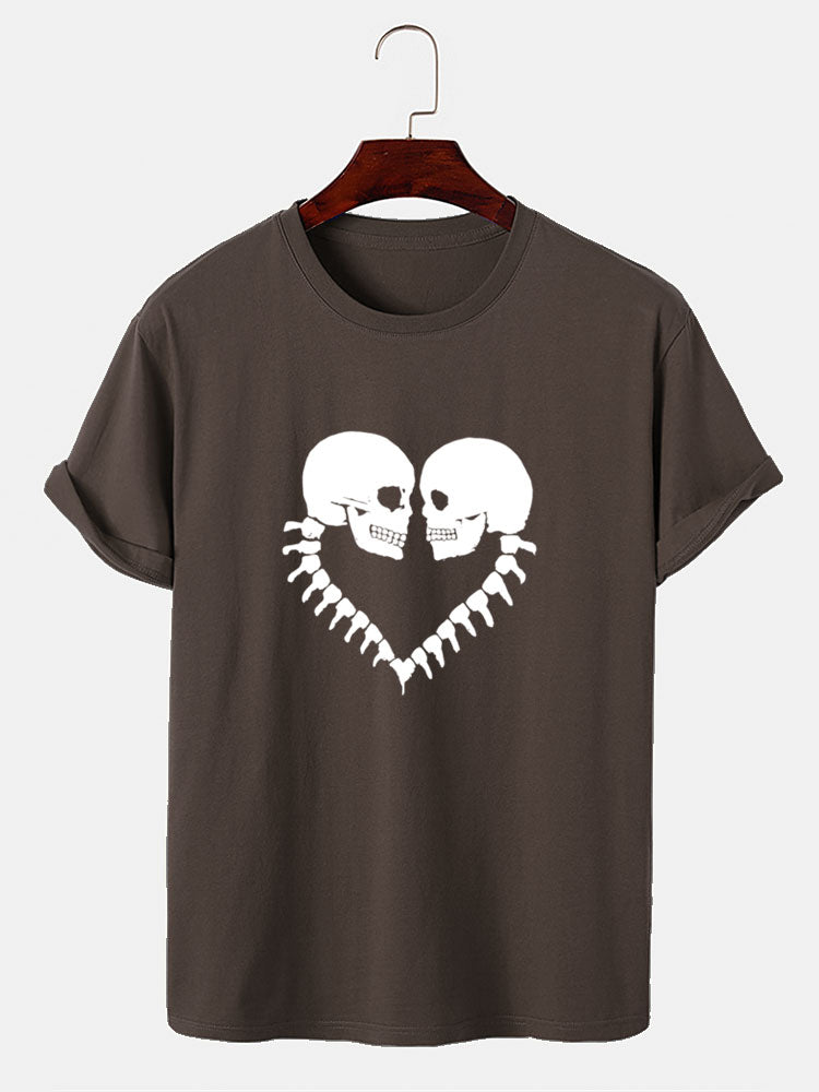 Skull Print T-Shirt