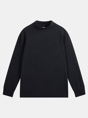 Basic Long Sleeve Mock Neck T-Shirt