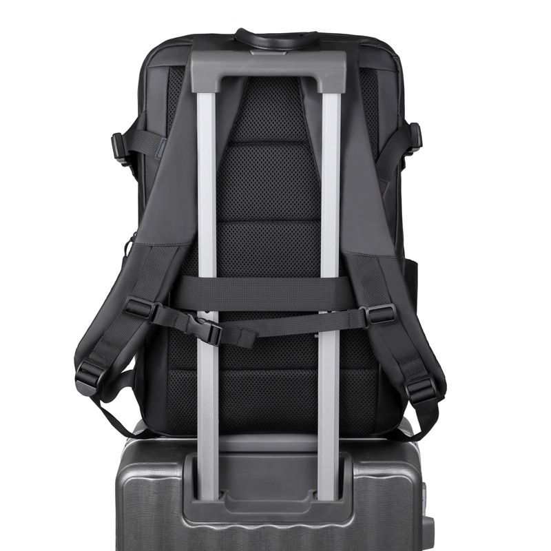 Men's Backpack Large Capacity Leisure Business Travel Computer Bag Notebook Backpack Tooling Commuter Men's Double Backpack