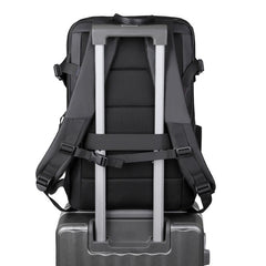 Men's Backpack Large Capacity Leisure Business Travel Computer Bag Notebook Backpack Tooling Commuter Men's Double Backpack