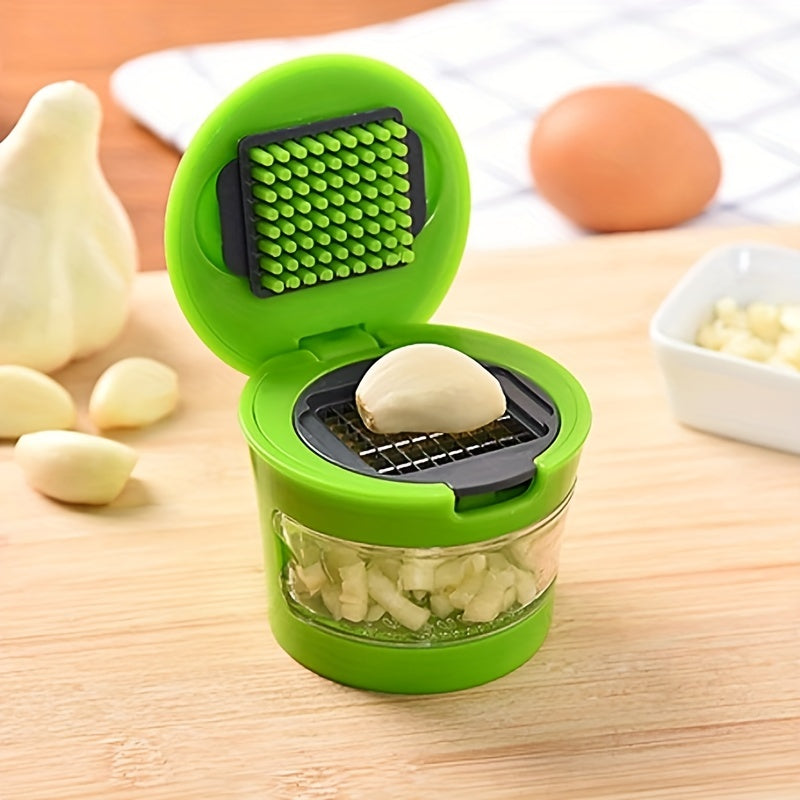 1pc Stainless Steel Miracle Garlic Press