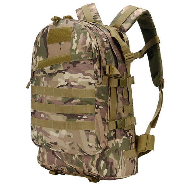 40L Camping Bags Men Outdoor Waterproof Molle Backpack Military 3D Tactical Assault Travel Bag