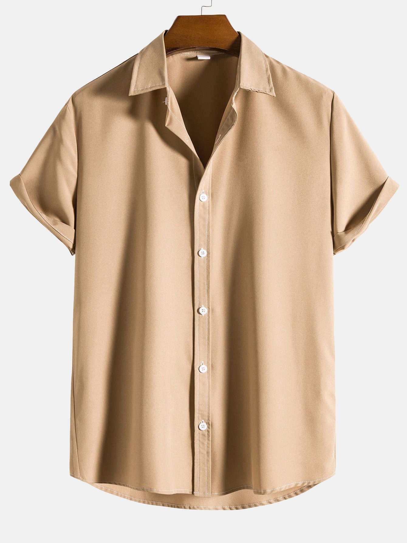 Man Regular Fit Button Up Shirt