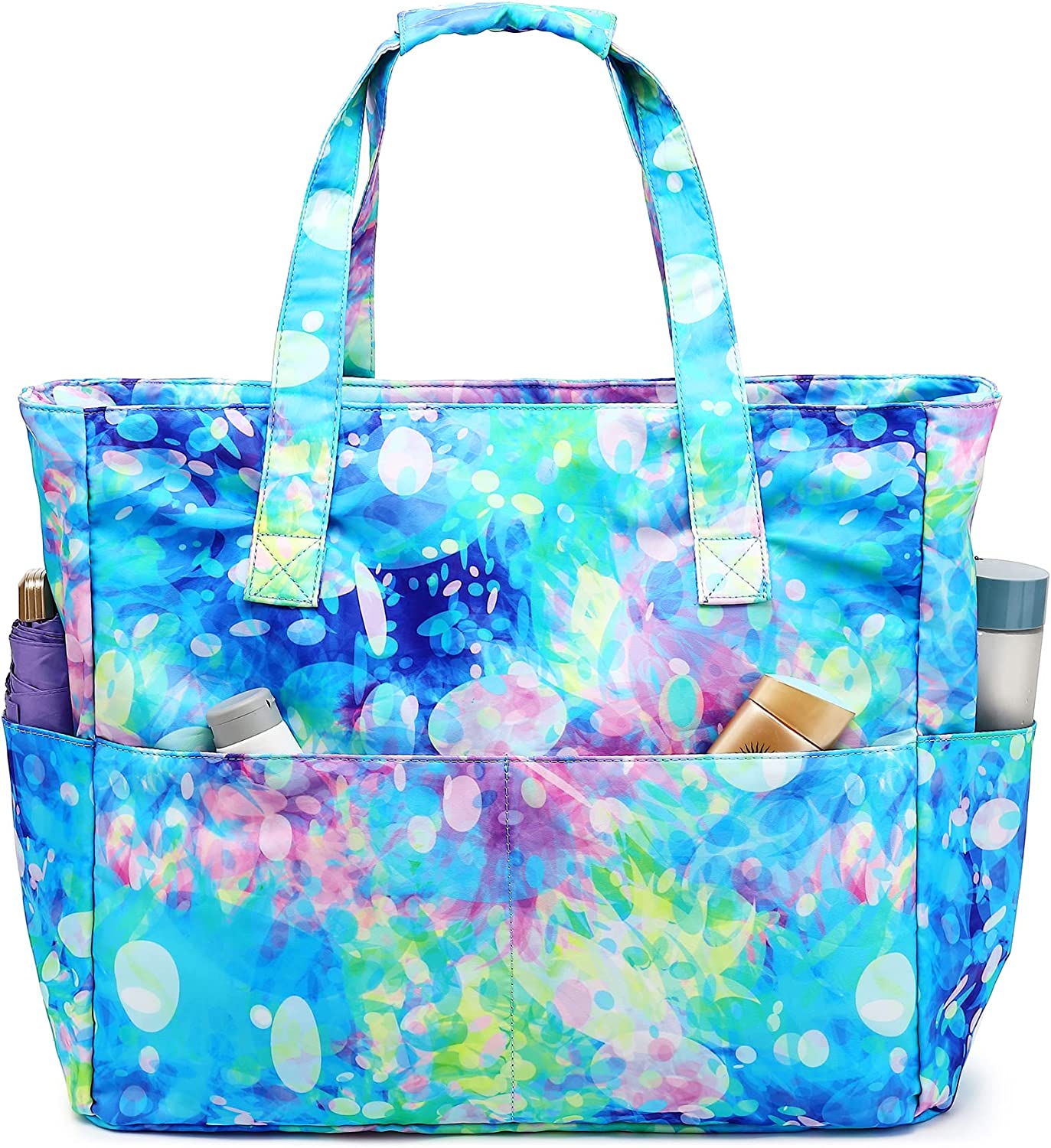 Waterproof Beach Tote Pool Bag Ladies Oversized Fitness Tote Bag