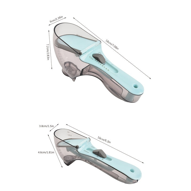 Premium Polypropylene Adjustable Measuring Cups and Spoons