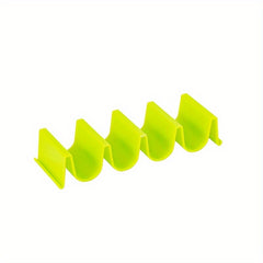 1/6pcs Vibrant Wave Taco Tray Holder