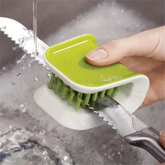 U-Shaped Double-Sided Brush for Cutlery & Tools