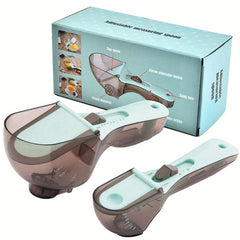 Premium Polypropylene Adjustable Measuring Cups and Spoons