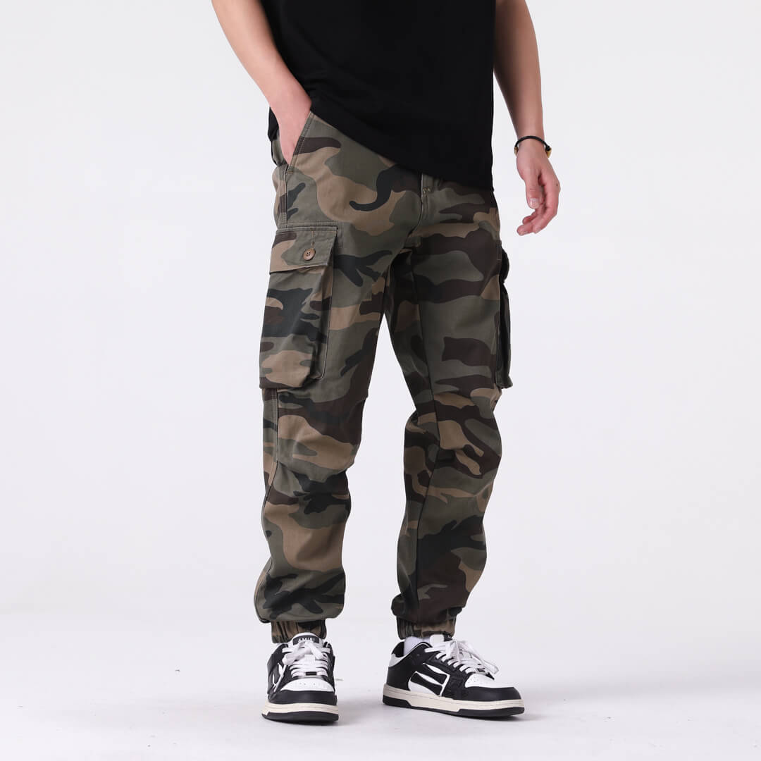 Men's Cargo Pants Long Waist Fashion Youth Popular Loose New Style