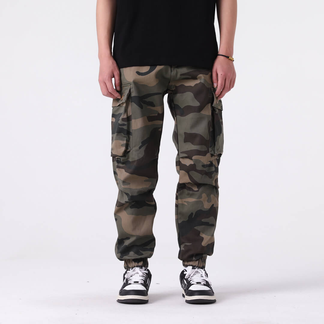 Men's Cargo Pants Long Waist Fashion Youth Popular Loose New Style