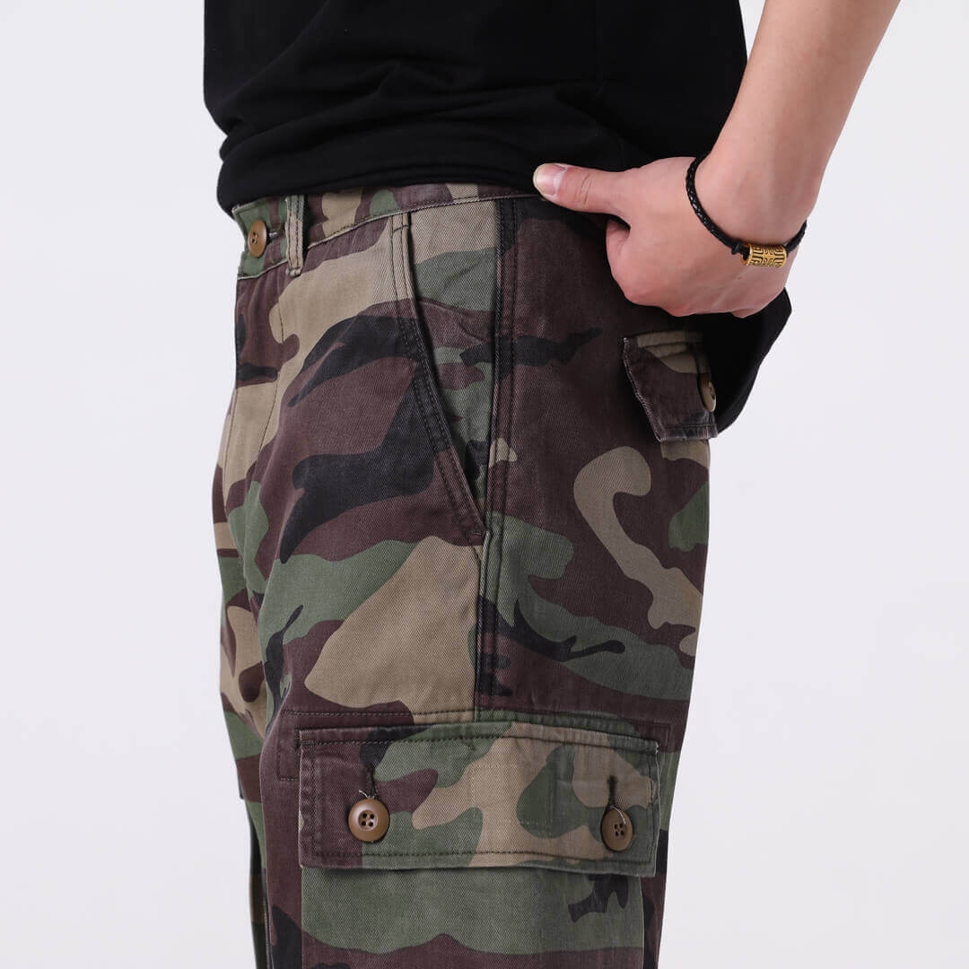 Men's Cargo Pants Long Waist Fashion Youth Popular Loose New Style