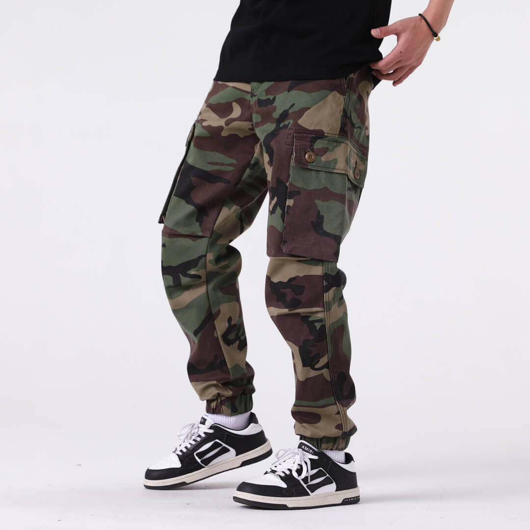 Men's Cargo Pants Long Waist Fashion Youth Popular Loose New Style