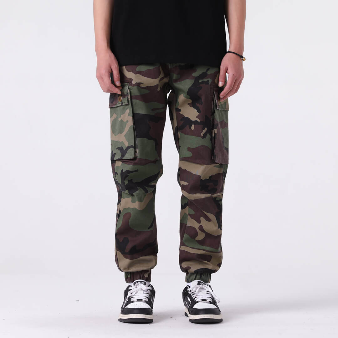 Men's Cargo Pants Long Waist Fashion Youth Popular Loose New Style