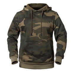 Men's Casual Camouflage Hoodies Military Fleece Coats