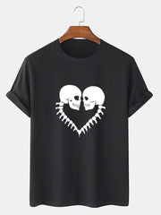 Skull Print T-Shirt