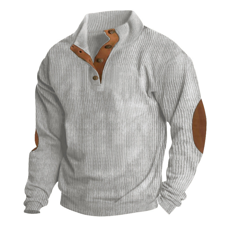 Casual Corduroy Sweatshirt