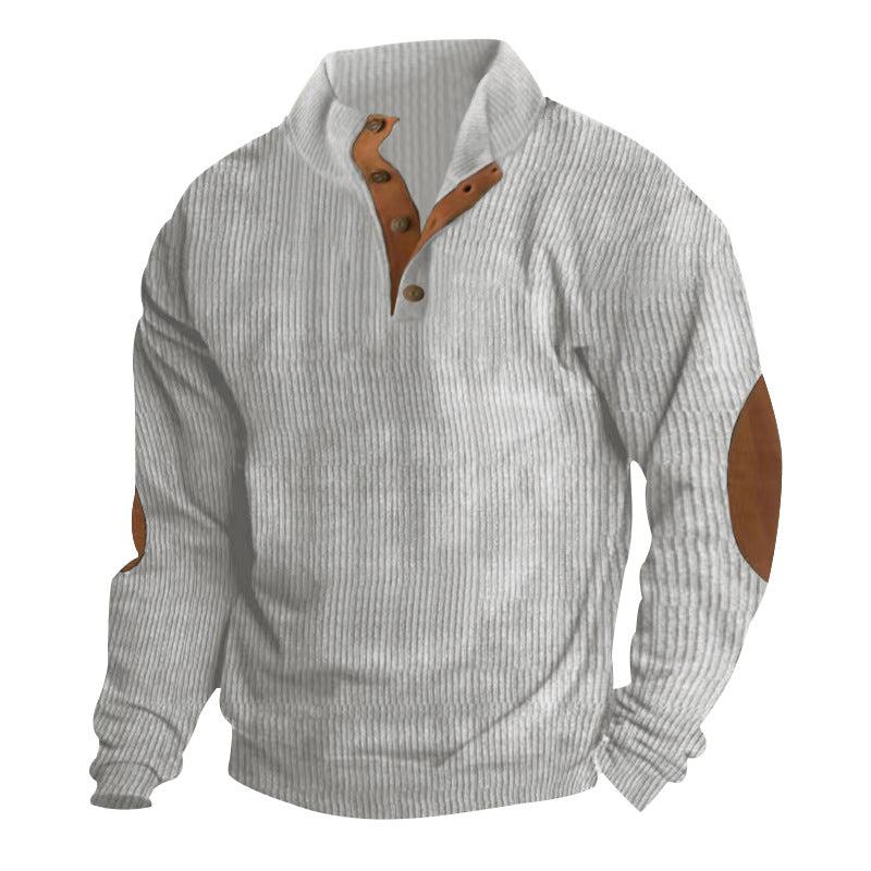 Casual Corduroy Sweatshirt