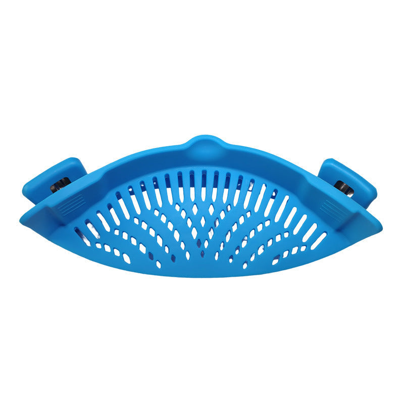 Adjustable Silicone Clip-On Strainer