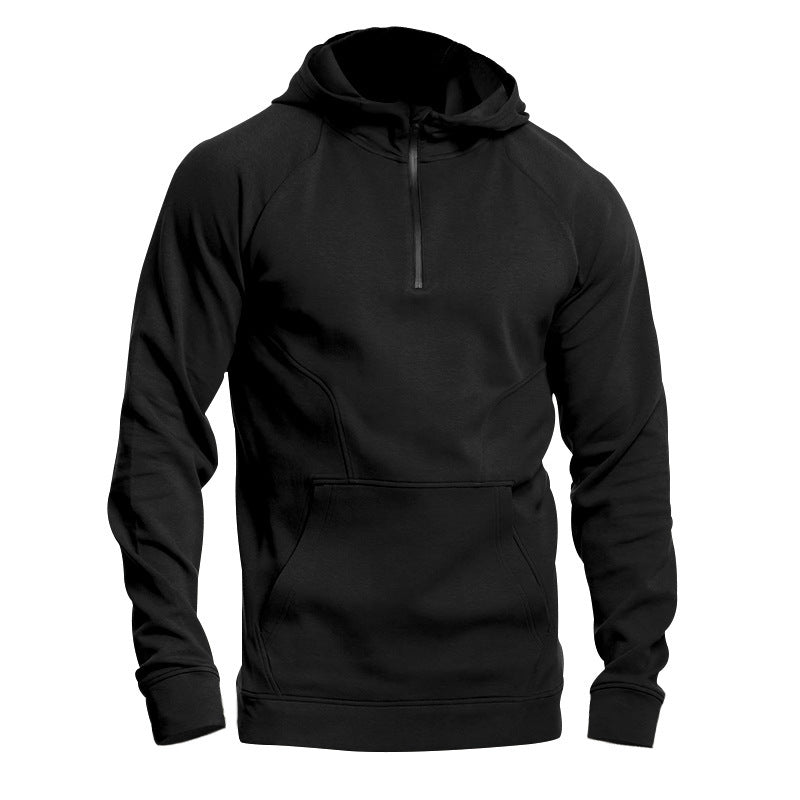 Men's Hoodie Zipper Multi-pocket Pullover Men's Sports Casual Jacket