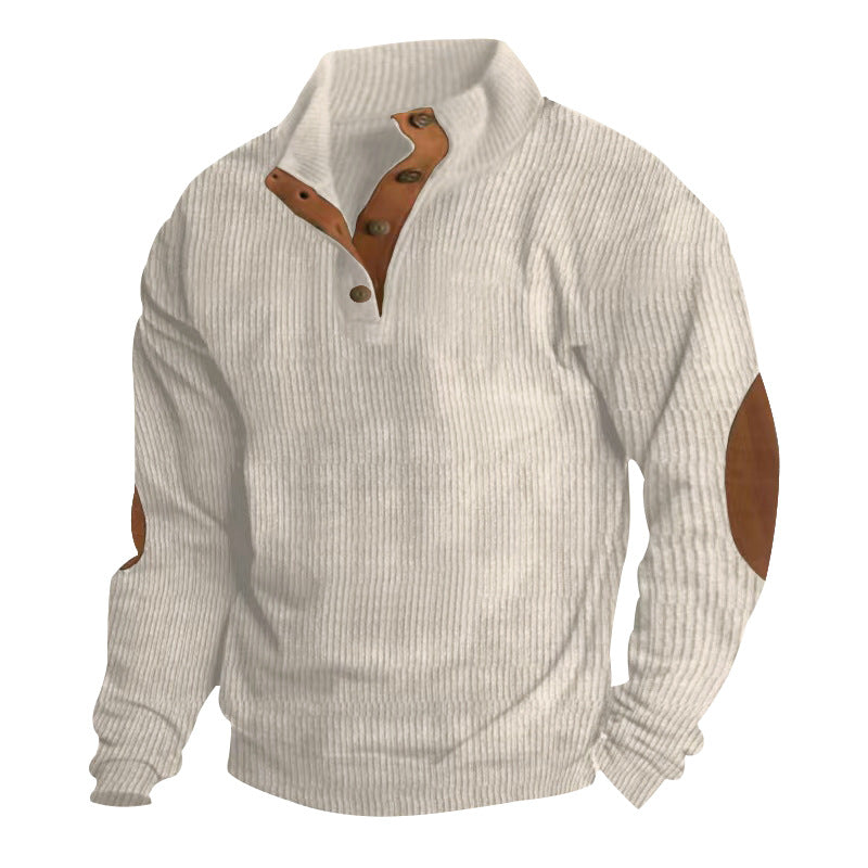 Casual Corduroy Sweatshirt