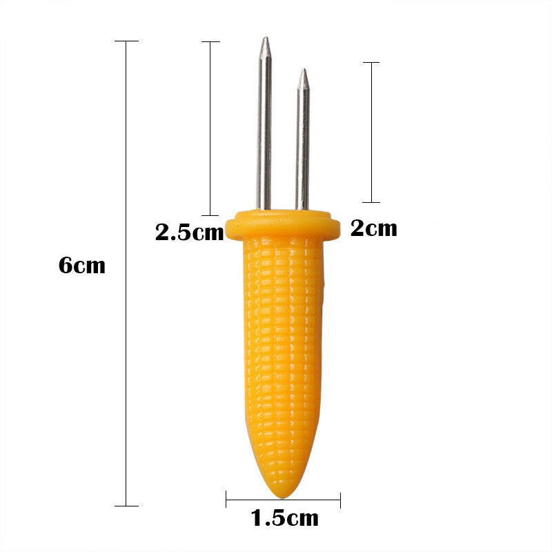 5 pairs Corn Holder Fruit Forks