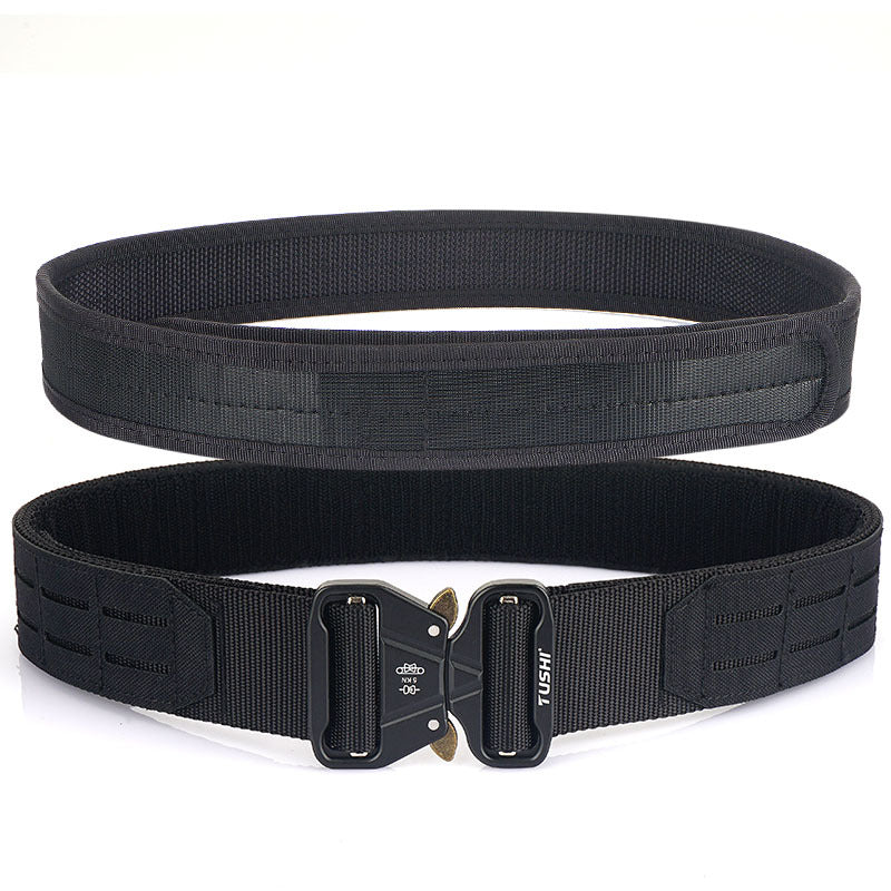 Buckle Ronin Belt Camouflage Waist Seal Metal Buckle Outdoor Belt