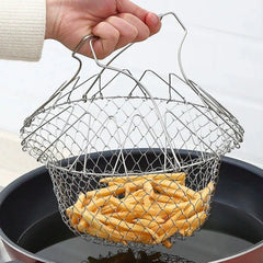 Foldable Deep Frying Basket