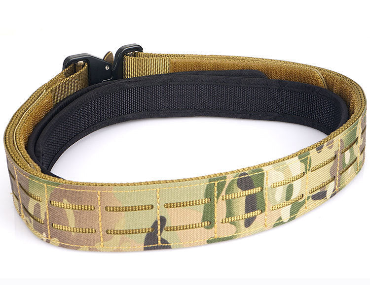 Buckle Ronin Belt Camouflage Waist Seal Metal Buckle Outdoor Belt