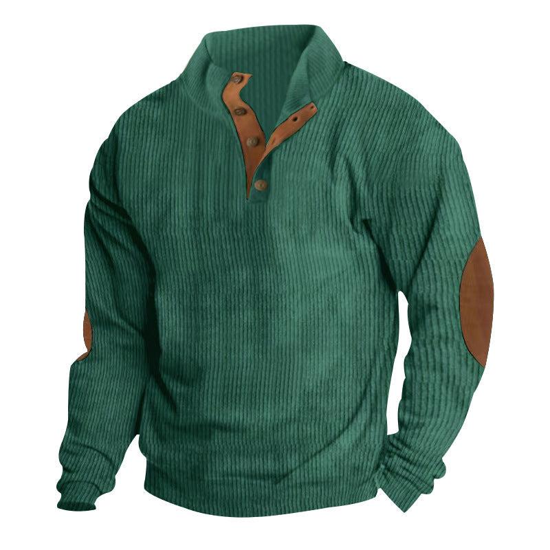 Casual Corduroy Sweatshirt