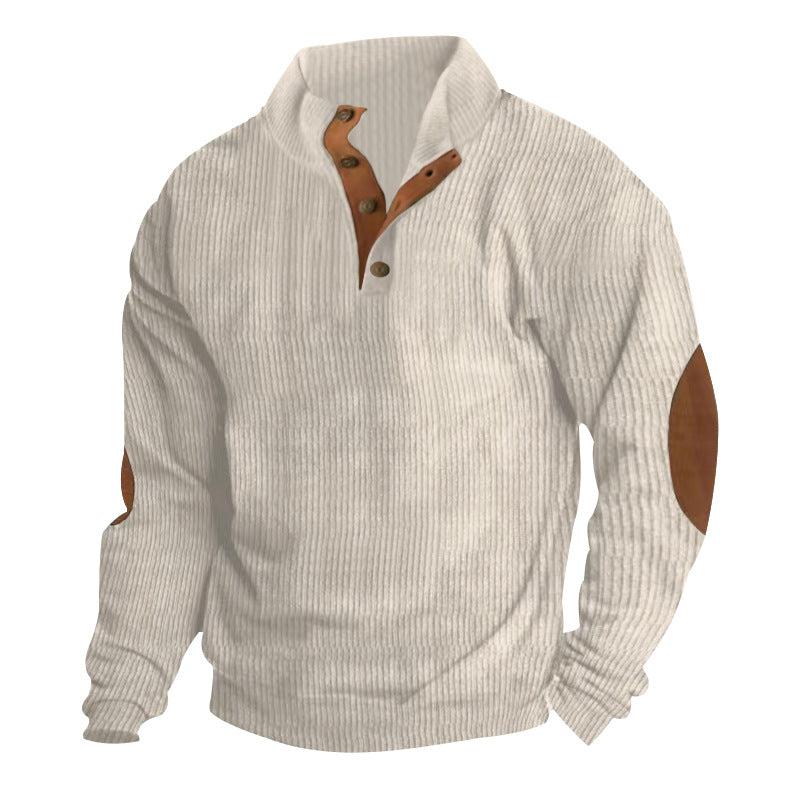 Casual Corduroy Sweatshirt