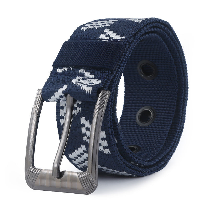 Pin Buckle  Belt Nylon Outdoor Travel Safety Tactical Belt